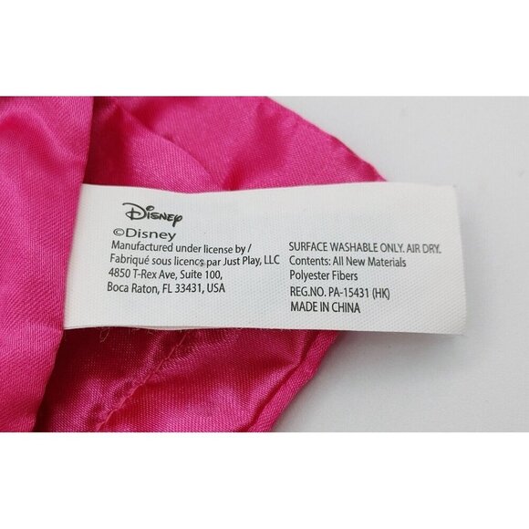 Disney Jr Doc McStuffins Lambie baby Security blanket plush purple  pink satin - Picture 5 of 5